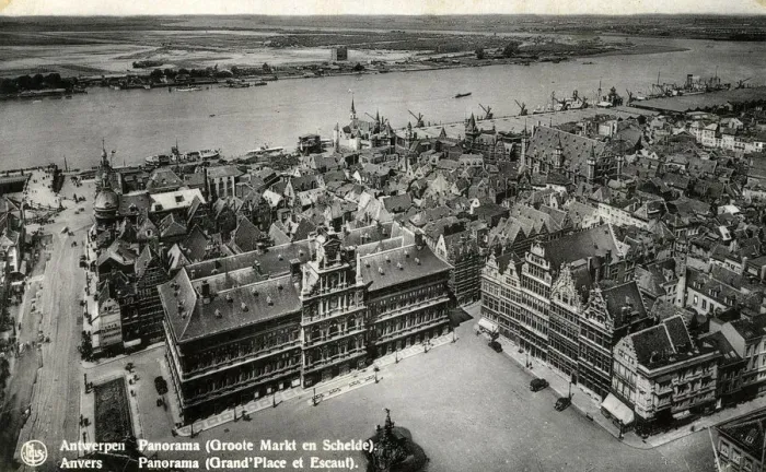 Framed Print : Antwerp, Belgium, c1937-c1938 Framed Print : Antwerp, Belgium, c1937-c1938