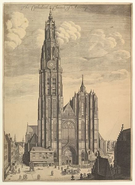 Antwerp Cathedral (Prospectvs Tvrris Ecclesiæ Cathedralis), 1649