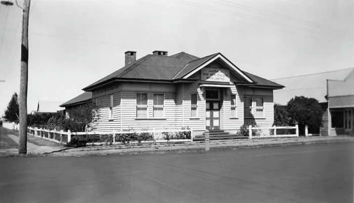 Framed Print : ANZ Bank, Formerly - Bank of Australasia, Jandowae, Queensland, 1955. Creator: Jack Bain Framed Print : ANZ Bank, Formerly - Bank of Australasia, Jandowae, Queensland, 1955. Creator: Jack Bain