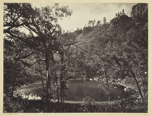 Apache Lake, Sierra Blanca Range, Arizona, 1873. Creator: Tim O'Sullivan
