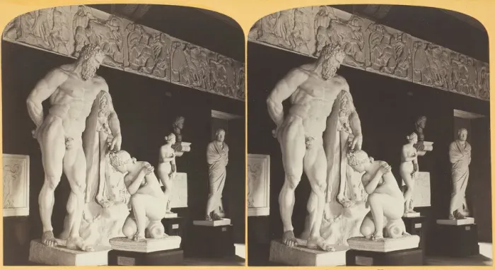 Framed Print : Aphrodite; Herkales and Venus de Medici; Art Institute, 1893 Framed Print : Aphrodite; Herkales and Venus de Medici; Art Institute, 1893