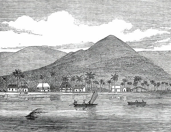 Apia, Samoa, Navigators Islands, 1876. Creator: Unknown