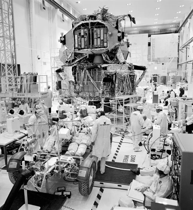 Framed Print : Apollo 17 Flight Hardware Checkout, Florida, USA, 1972. Creator: NASA Framed Print : Apollo 17 Flight Hardware Checkout, Florida, USA, 1972. Creator: NASA