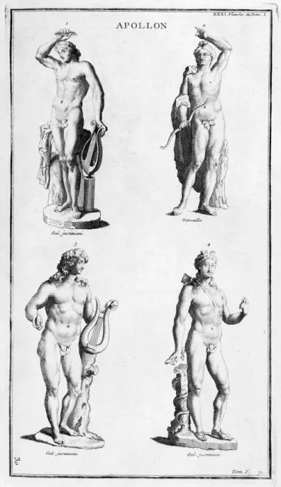 Framed Print : Apollo, 1757. Artist: Bernard de Montfaucon Framed Print : Apollo, 1757. Artist: Bernard de Montfaucon
