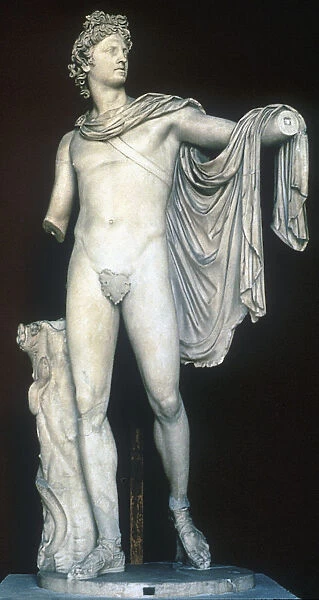 Apollo Belvedere, Ancient Greek statue, c400-323 BC