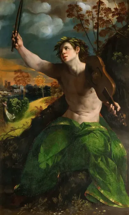Framed Print : Apollo, ca 1522 Framed Print : Apollo, ca 1522