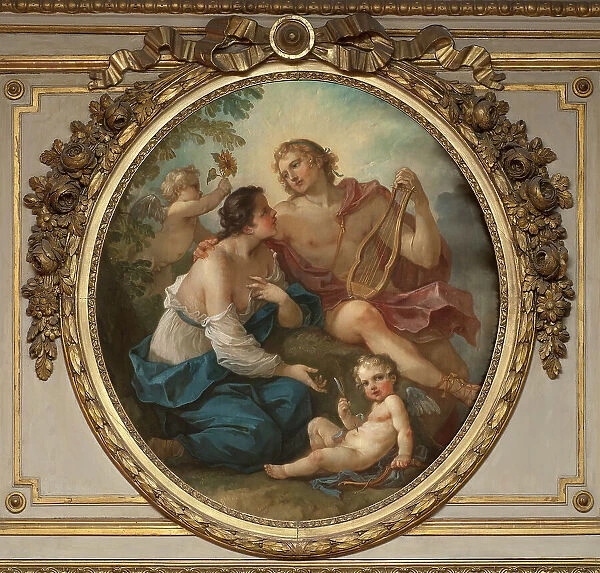 Apollo and Clytia, 1745. Creator: Charles-Joseph Natoire