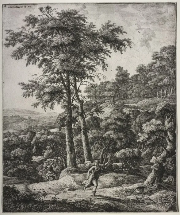Framed Print : Apollo and Daphne. Creator: Anthonie Waterloo (Dutch, 1609 / 10-1690) Framed Print : Apollo and Daphne. Creator: Anthonie Waterloo (Dutch, 1609 / 10-1690)
