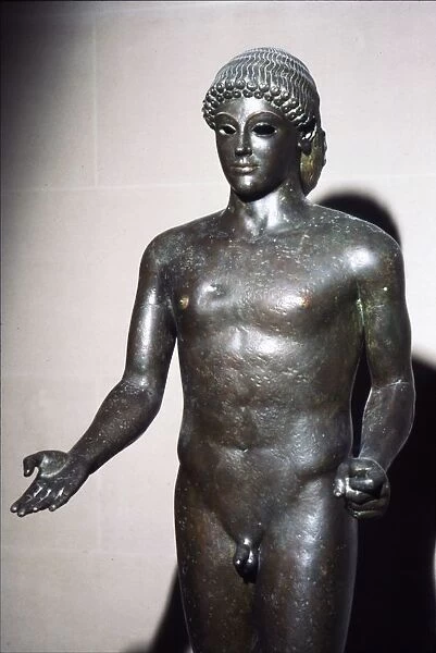Apollo, Greek Bronze. circa early 5th century BC