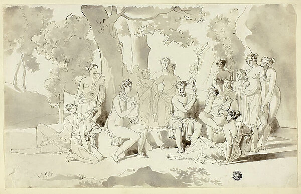 Apollo and the Muses, n.d. Creator: Juan Cristobal