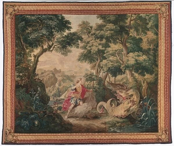 Apollo and the Serpent Python (from Set of Ovids Metamorphoses), 1700-1730. Creator