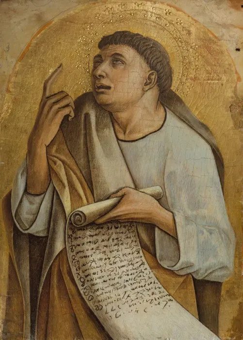 Framed Print : An Apostle, ca. 1471-73. Creator: Carlo Crivelli Framed Print : An Apostle, ca. 1471-73. Creator: Carlo Crivelli