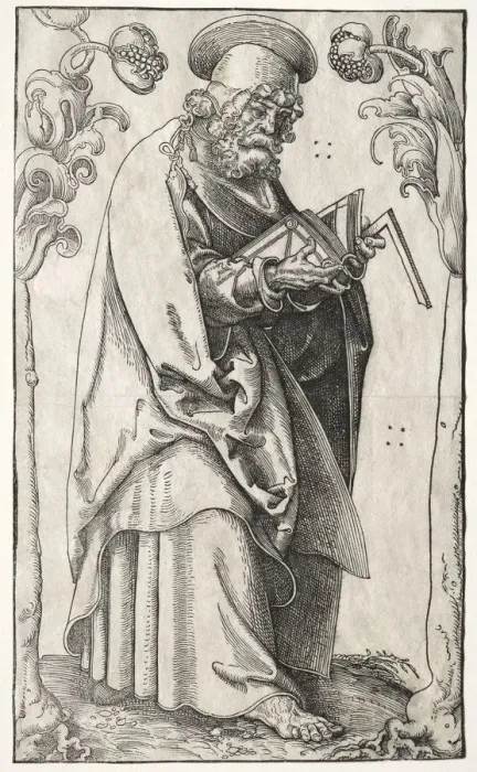 Framed Print : The Apostle Matthew. Creator: Lucas Cranach (German, 1472-1553)