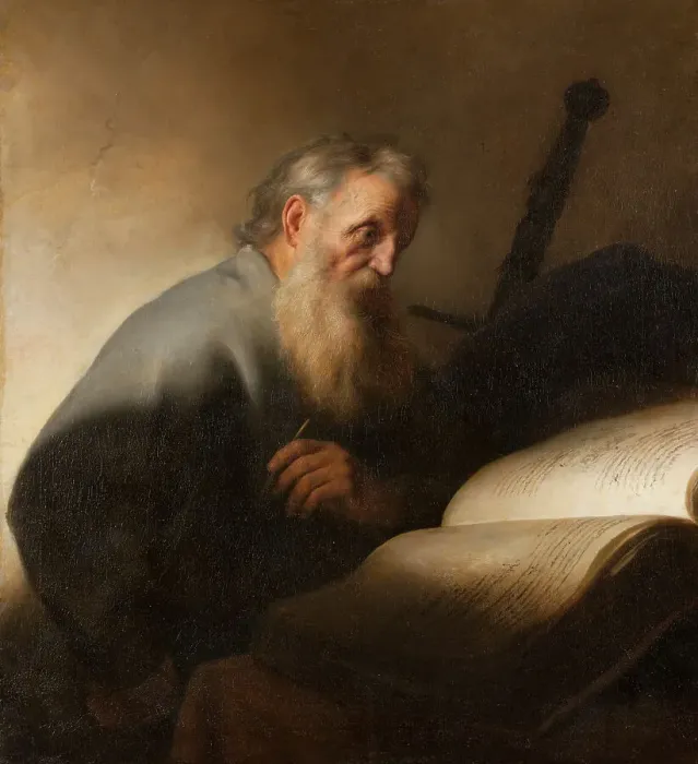 Framed Print : Apostle Paul, 1627. Creator: Jan Lievens Framed Print : Apostle Paul, 1627. Creator: Jan Lievens