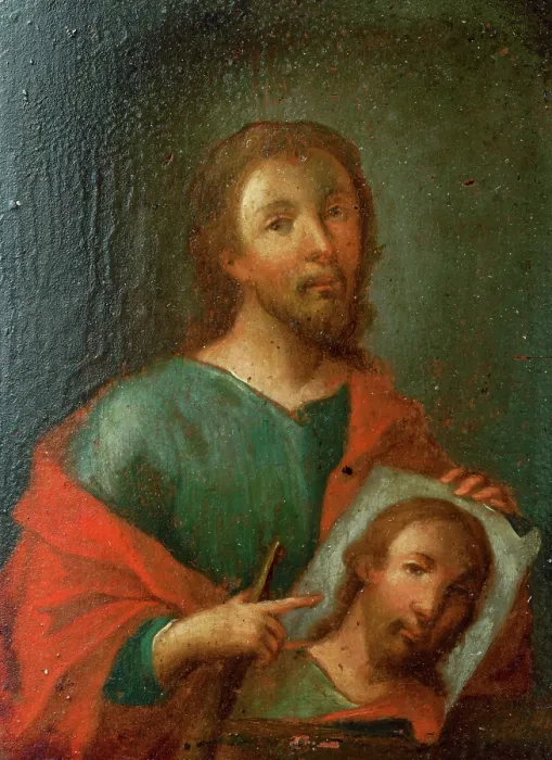 Framed Print : Apostle Peter, 1750-1760. Creator: Unknown Framed Print : Apostle Peter, 1750-1760. Creator: Unknown