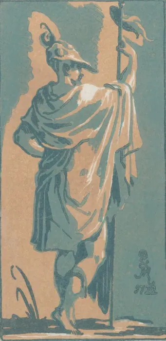 Framed Print : The Apostle Saint James, 1722. Creator: Anton Maria Zanetti Framed Print : The Apostle Saint James, 1722. Creator: Anton Maria Zanetti