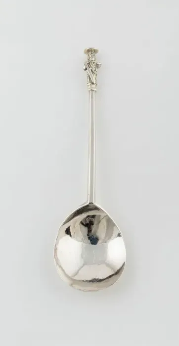 Framed Print : Apostle Spoon: St. Bartholomew, London, 1618 / 19. Creator: Unknown Framed Print : Apostle Spoon: St. Bartholomew, London, 1618 / 19. Creator: Unknown
