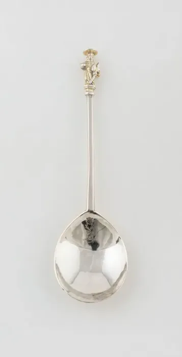 Framed Print : Apostle Spoon: St. Matthias, London, 1636 / 37. Creator: Unknown Framed Print : Apostle Spoon: St. Matthias, London, 1636 / 37. Creator: Unknown