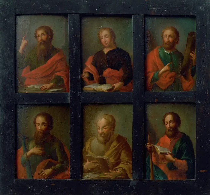 Framed Print : The Twelve Apostles - II, 1750-1760. Creator: Unknown Framed Print : The Twelve Apostles - II, 1750-1760. Creator: Unknown