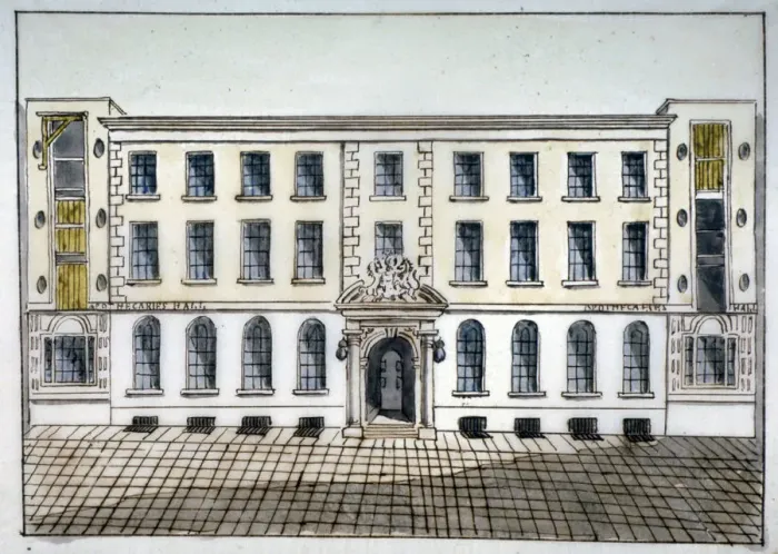 Framed Print : Apothecaries Hall, City of London, 1800 Framed Print : Apothecaries Hall, City of London, 1800