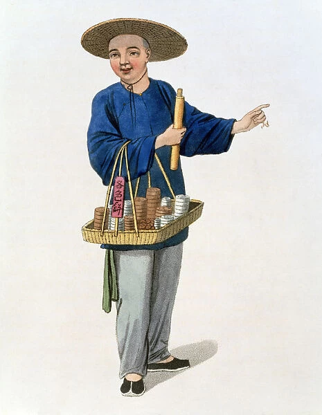 An Apothecary, China, 1800. Artist: J Dadley