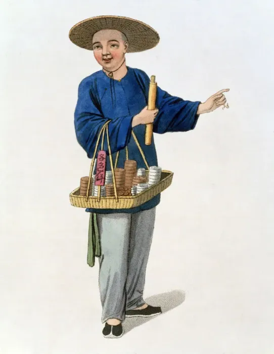 Framed Print : An Apothecary, China, 1800. Artist: J Dadley Framed Print : An Apothecary, China, 1800. Artist: J Dadley