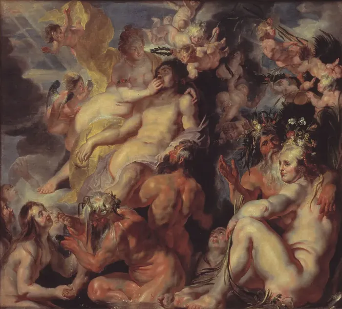 Framed Print : The Apotheosis of Aeneas, 1615-1618. Creator: Jordaens, Jacob (1593-1678) Framed Print : The Apotheosis of Aeneas, 1615-1618. Creator: Jordaens, Jacob (1593-1678)