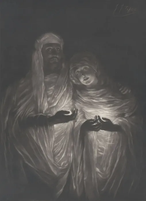 Framed Print : The Apparition, ca. 1885. Creator: James Tissot Framed Print : The Apparition, ca. 1885. Creator: James Tissot