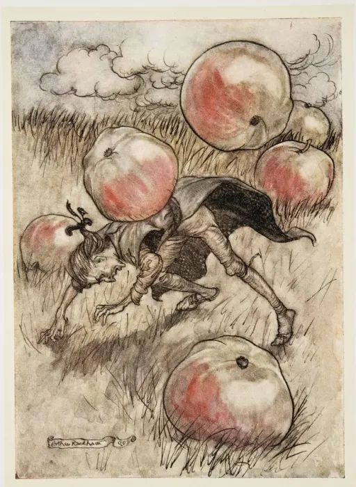 Framed Print : Apples Came Tumbling about my Ears, 1909 Framed Print : Apples Came Tumbling about my Ears, 1909