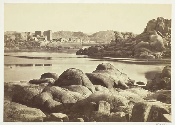 The Approach to Philae, c. 1857. Creator: Francis Frith