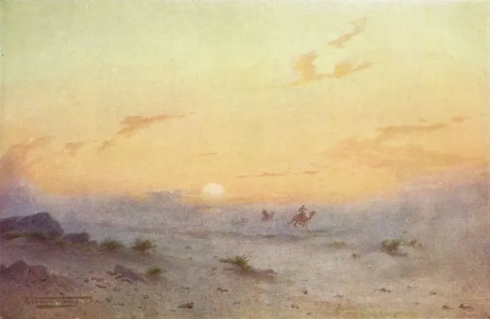 Framed Print : Approaching Storm, c1880, (1904). Artist: Robert George Talbot Kelly Framed Print : Approaching Storm, c1880, (1904). Artist: Robert George Talbot Kelly