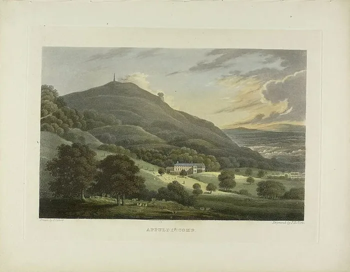 Framed Print : Appuldercomb, c. 1794. Creator: Piercy Roberts Framed Print : Appuldercomb, c. 1794. Creator: Piercy Roberts