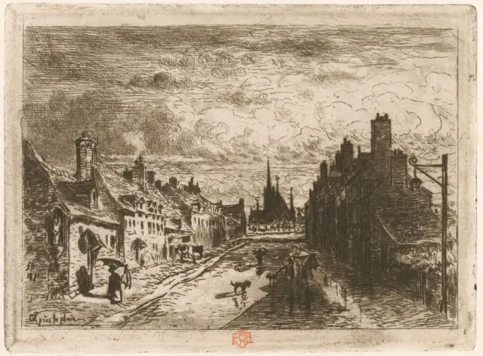Framed Print : Apres la pluie (After the Rain), 1873 or 1874 (reworked 1877) Framed Print : Apres la pluie (After the Rain), 1873 or 1874 (reworked 1877)