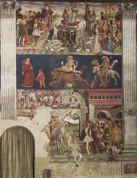 Framed Print : April, 1469-1470. Creator: Francesco del Cossa (1436-1478)