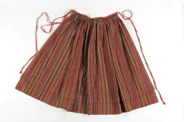 Framed Print : Apron, 1872-1873. Creator: Unknown Framed Print : Apron, 1872-1873. Creator: Unknown