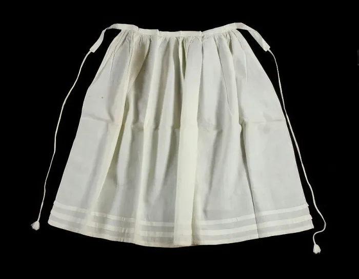 Framed Print : Apron. Creator: Unknown