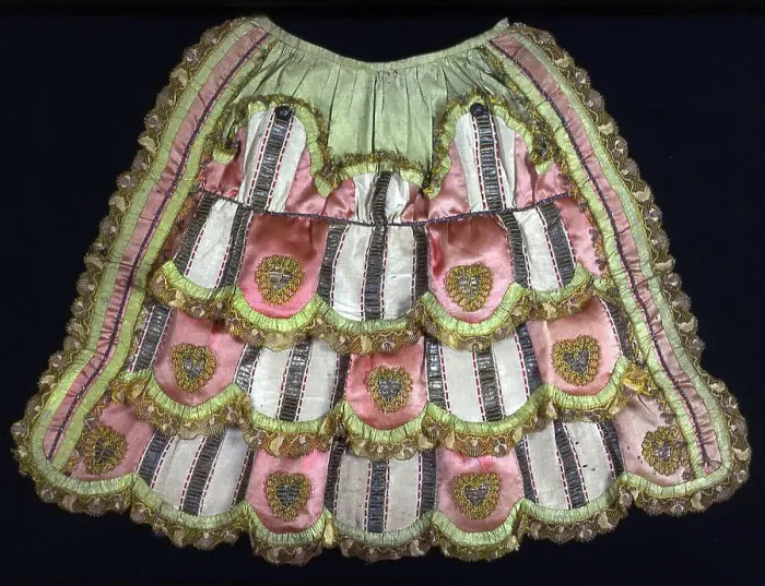 Framed Print : Apron, Germany, 1775 / 1825. Creator: Unknown