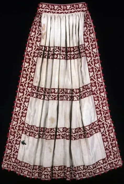 Framed Print : Apron, Italy, 17th century. Creator: Unknown Framed Print : Apron, Italy, 17th century. Creator: Unknown