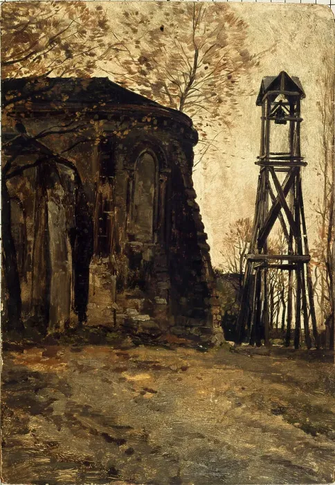 Framed Print : Apse of Saint-Pierre-de-Montmartre church, c1885. Creator: Edmond Charles Joseph Yon Framed Print : Apse of Saint-Pierre-de-Montmartre church, c1885. Creator: Edmond Charles Joseph Yon