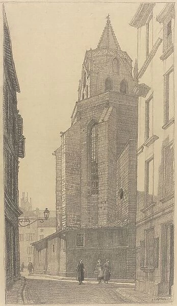 Apse of St.-Didier, Avignon, 1922. Creator: Frederick Landseer Maur Griggs