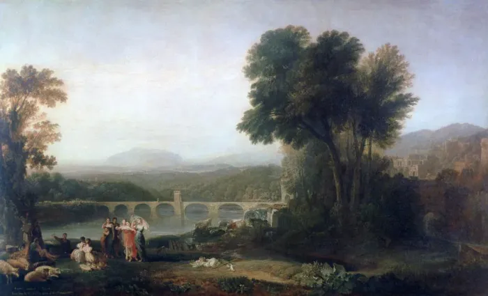 Framed Print : Apullia in Search of Appullus, c1814. Artist: JMW Turner Framed Print : Apullia in Search of Appullus, c1814. Artist: JMW Turner