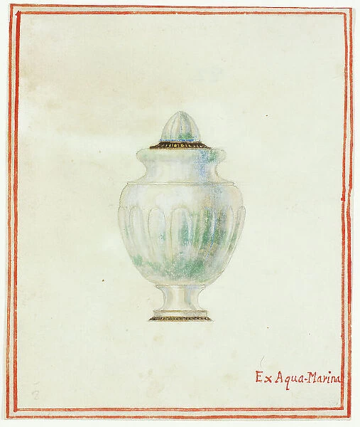 Aquamarine Urn, n.d. Creator: Giuseppe Grisoni