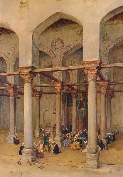 Arab School, c1905, (1912). Artist: Walter Frederick Roofe Tyndale