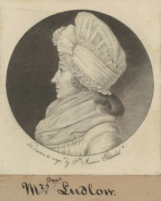 Framed Print : Arabella Duncan Ludlow, 1798. Creator: Charles Balthazar Julien Fé Framed Print : Arabella Duncan Ludlow, 1798. Creator: Charles Balthazar Julien Fé