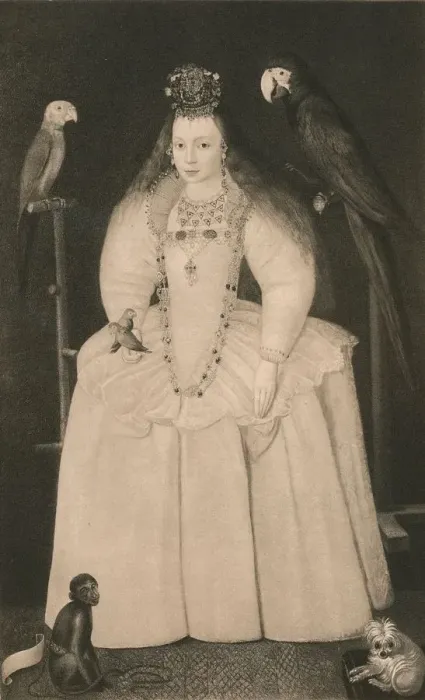 Framed Print : Arabella Stewart, c16th century, (1904). Artist: Marcus Gheeraerts, the Younger Framed Print : Arabella Stewart, c16th century, (1904). Artist: Marcus Gheeraerts, the Younger