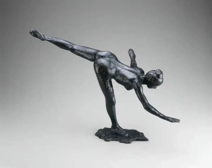 Framed Print : Arabesque, modeled 1885 / 90 (cast 1919 / 21). Creator: Edgar Degas Framed Print : Arabesque, modeled 1885 / 90 (cast 1919 / 21). Creator: Edgar Degas