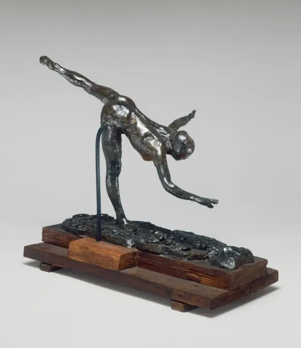 Framed Print : Arabesque over the Right Leg, Right Hand near the Ground, Left Arm Outstretched, c Framed Print : Arabesque over the Right Leg, Right Hand near the Ground, Left Arm Outstretched, c