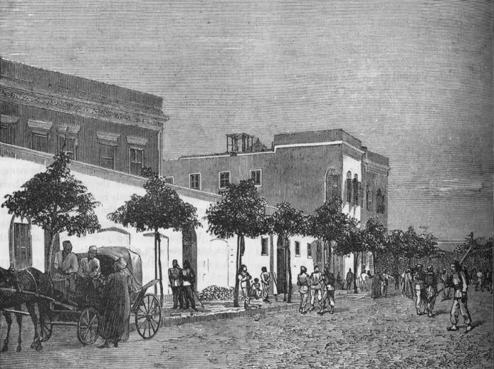 Framed Print : Arabi Pashas House, Cairo, c1882-1885 Framed Print : Arabi Pashas House, Cairo, c1882-1885