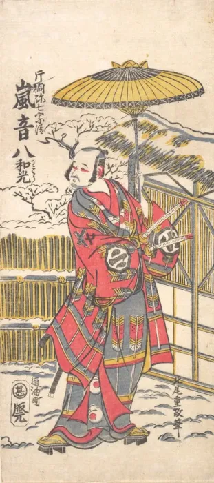 Framed Print : Arashi Otohachi I as a Famous Comedian, ca. 1766. Creator: Kitao Shigemasa Framed Print : Arashi Otohachi I as a Famous Comedian, ca. 1766. Creator: Kitao Shigemasa
