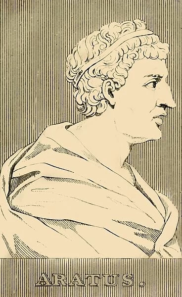 Aratus, (c315-240 BC), 1830. Creator: Unknown